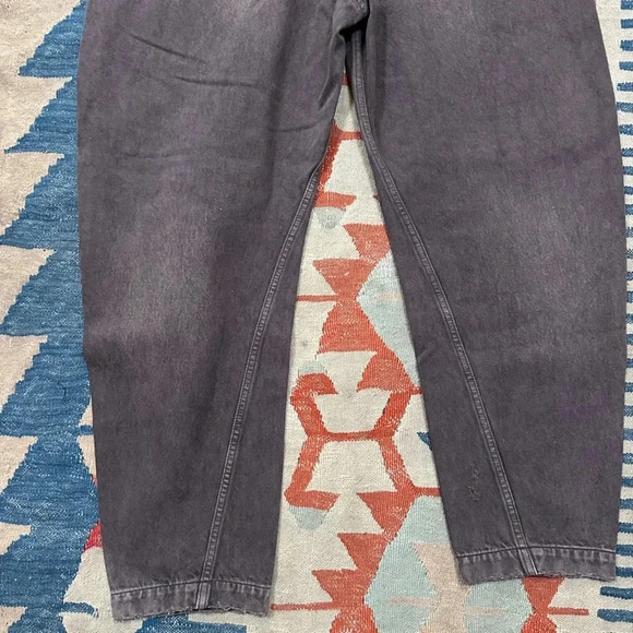 John Elliott NWT Sendai Trouser Barrel Leg Pants in Rodeo Brown Grey Jeans - Picture 15 of 16